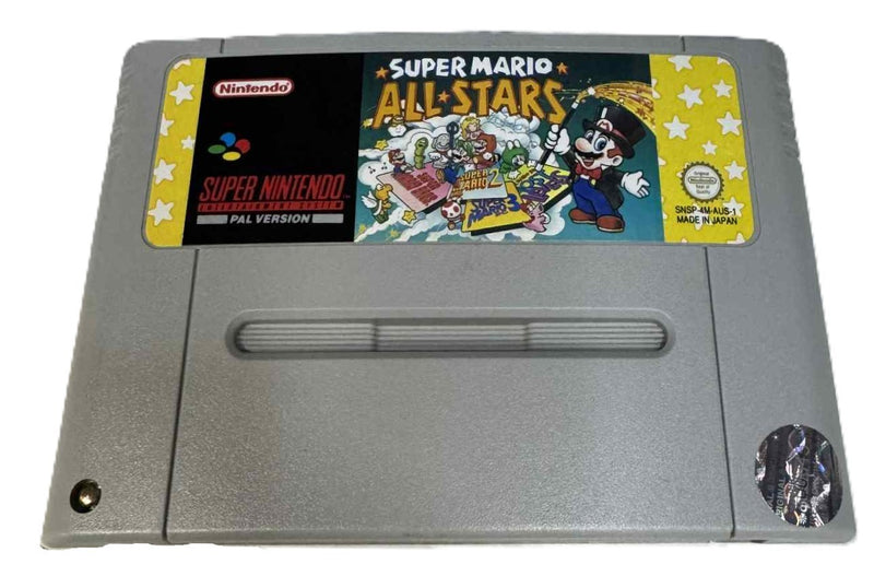 Super Mario All-Stars Super Nintendo SNES PAL *New Save Battery*