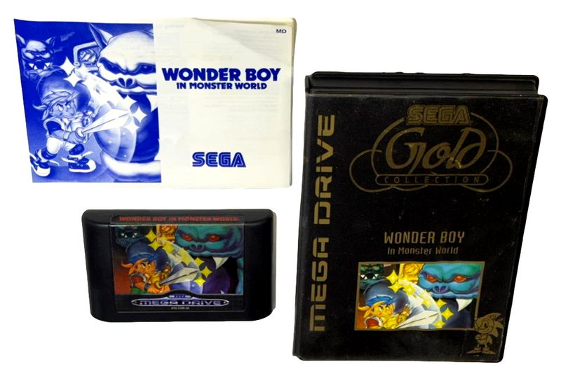 Wonder Boy in Monster World Sega Mega Drive PAL *Complete*