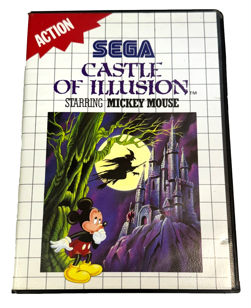 Castle of Illusion Starring Mickey Mouse Sega Master System *Complete* (Preowned)