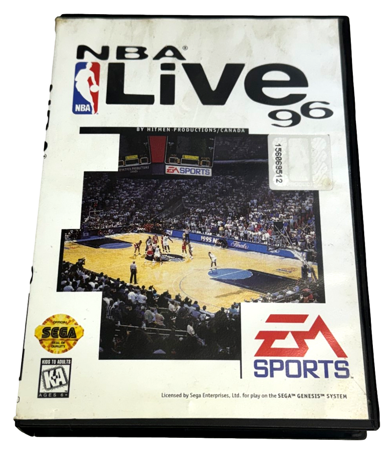 NBA Live 96 Sega Mega Drive *Complete* (Preowned)