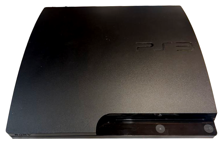 Sony PlayStation 3 PS3 Slim Console CECH-2502A Console and 2 Controllers 160GB*1