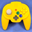 Genuine Hori Yellow Minipad N64 Controller - Refurbished1