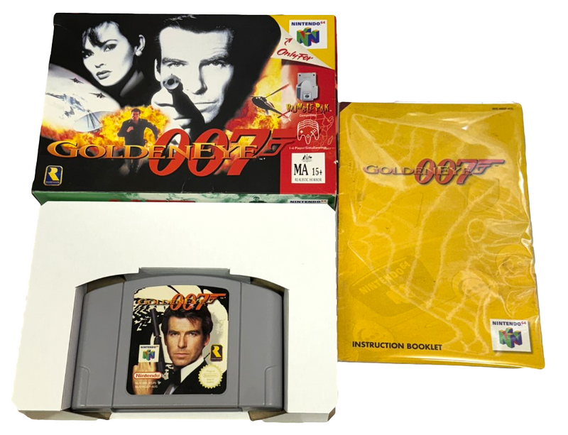 007 Goldeneye Nintendo 64 N64 Boxed PAL *Complete*