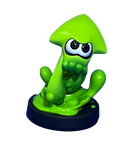 Splatoon Collection Green Inkling Squid (2015) Nintendo Amiibo Loose (Preowned)