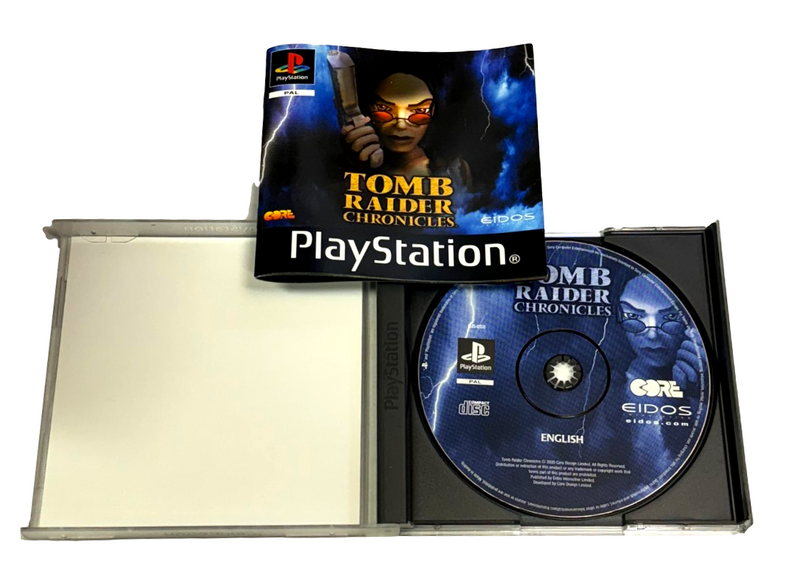 Tomb Raider Chronicles PS1 PS2 PS3 PAL *Complete* (Near Mint) (Preowned)