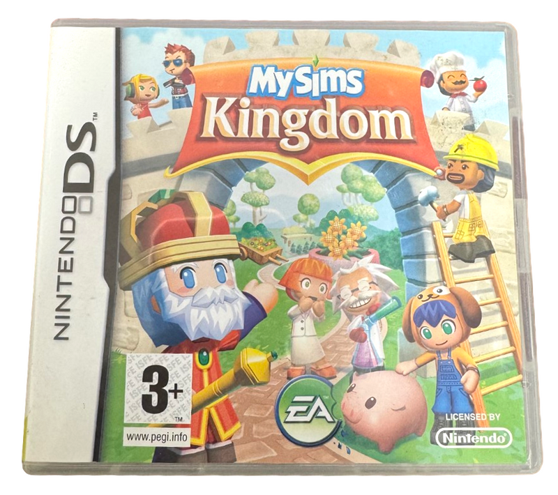 MySims Kingdom Nintendo DS 2DS 3DS Game *No Manual* (Preowned)