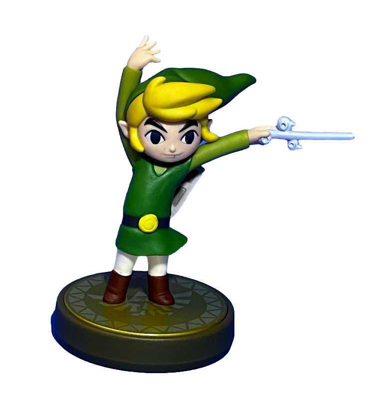 The Legend of Zelda Collection Toon Link (The Wind Waker) Nintendo Amiibo Loose