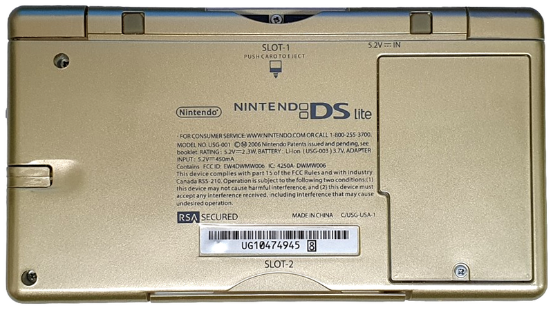 Nintendo DS Lite Legend of Zelda Phantom Hourglass Gold + USB Charger4