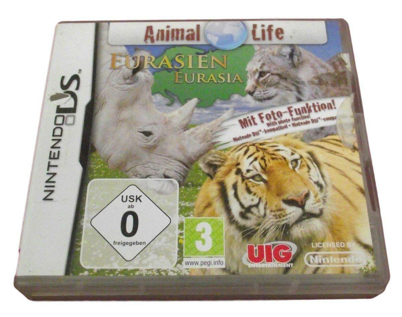 Animal Life Eurasia DS 2DS 3DS Game *Complete* (Preowned)