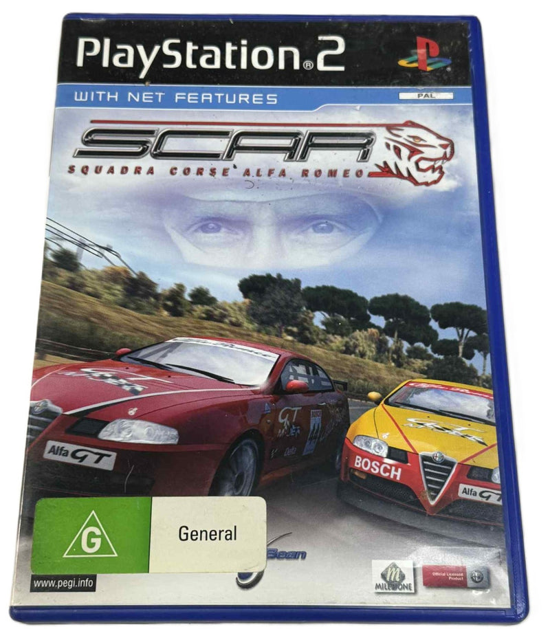 SCAR Squadra Corse Alfa Romeo PS2 PAL *Complete*0