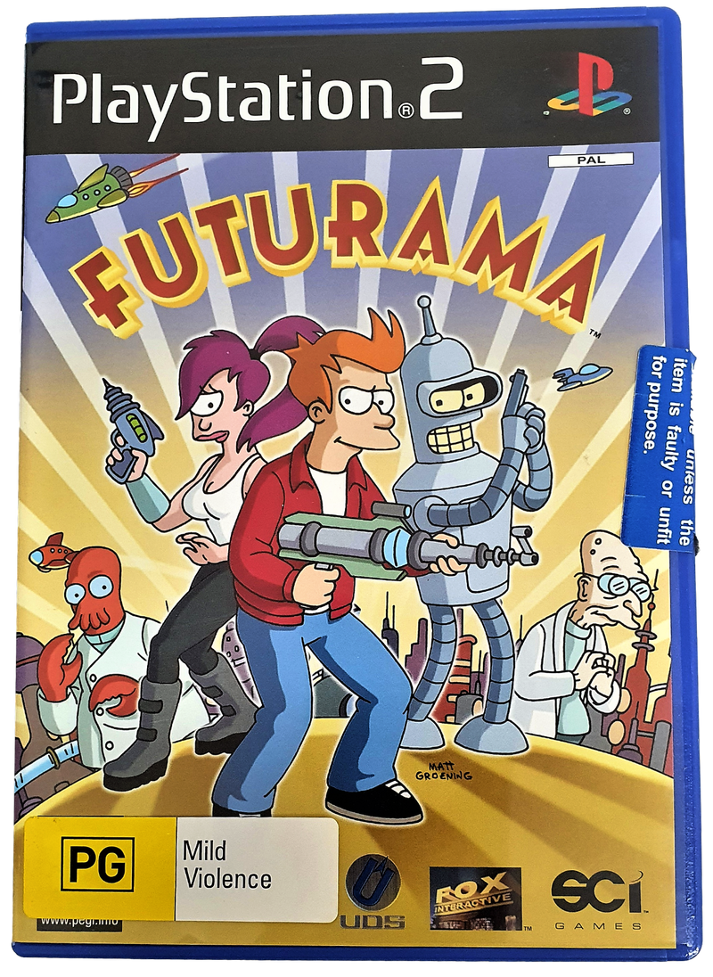 Futurama PS2 PAL *Sealed* PlayStation 2 (Preowned)