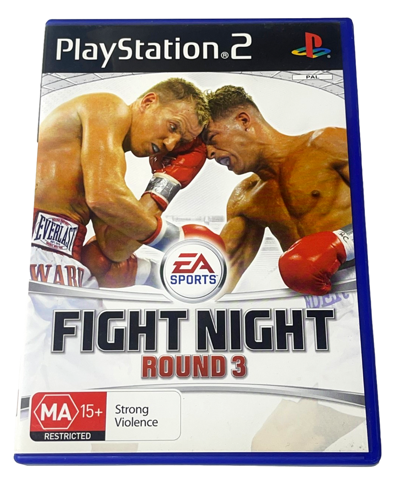 Fight Night Round 3 PS2 PAL *No Manual* (Preowned)