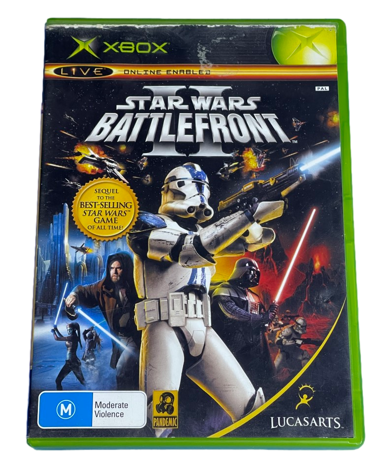 Star Wars Battlefront II XBOX Original PAL *No Manual*