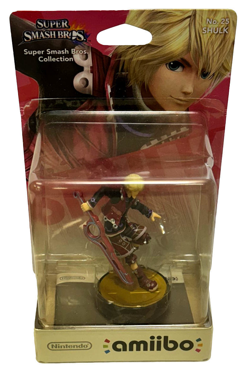 Super Smash Bros Collection N0.25 Shulk Nintendo Amiibo