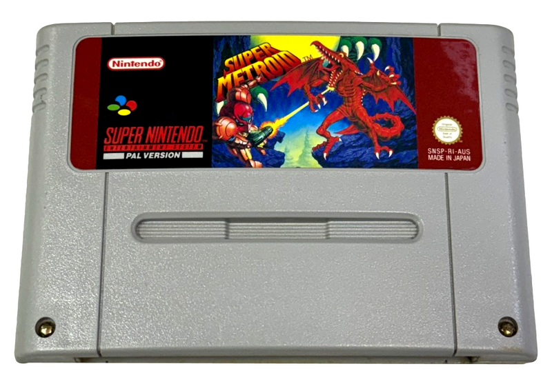 Super Metroid Super Nintendo SNES PAL (Preowned)