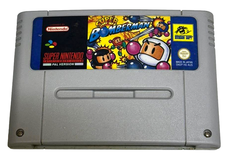 Super Bomberman Super Nintendo SNES PAL