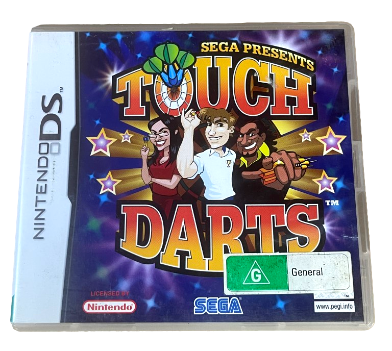 Touch Darts Nintendo DS 2DS 3DS Game *Complete* (Preowned)