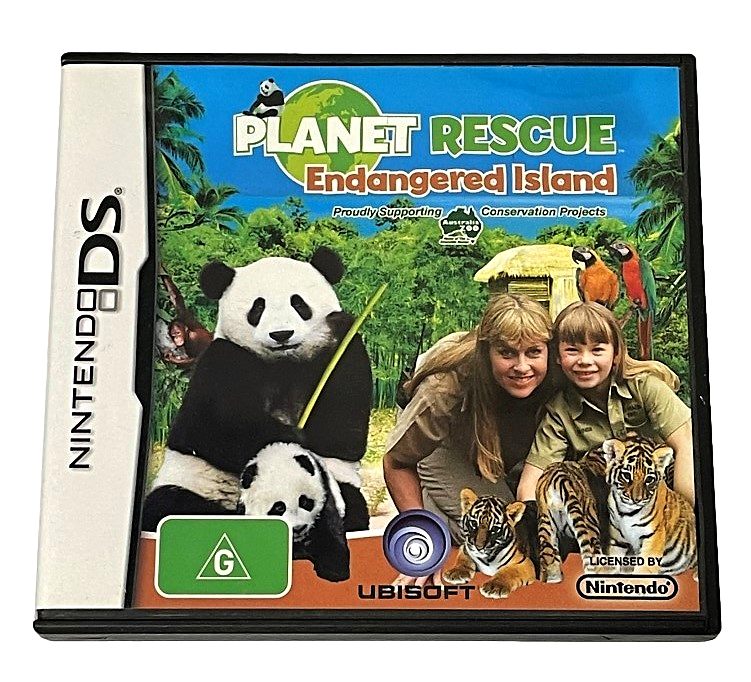 Planet Rescue Endangered Island Nintendo DS 2DS 3DS *Complete* (Preowned)