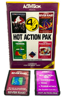 Hot Action Pak Atari 2600 *Complete* HES