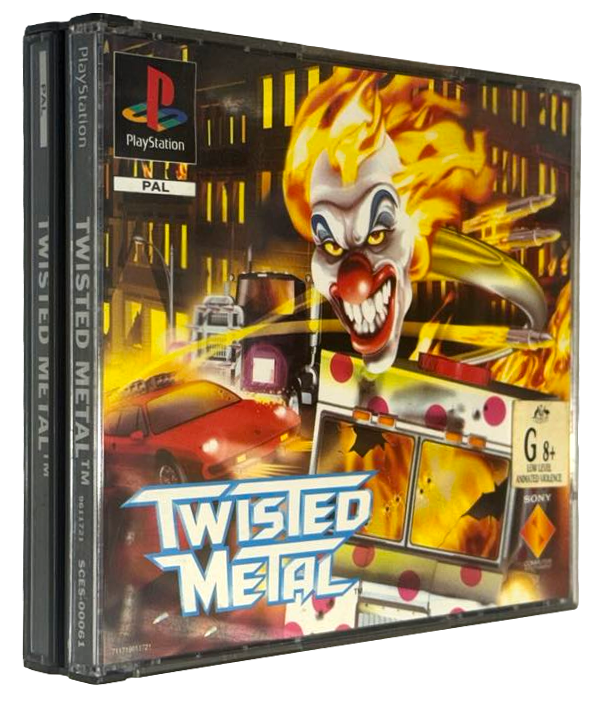 Twisted Metal PS1 PS2 PS3 PAL *No Manual* (Preowned)
