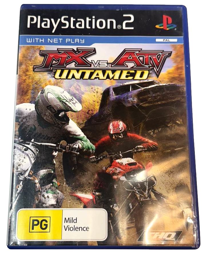 MX Vs ATV Untamed PS2 PAL *No Manual* (Pre-Owned)