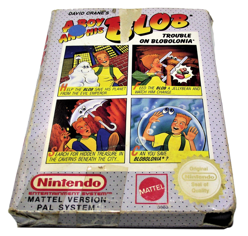 A Boy and his Blob: Trouble on Blobolonia Nintendo NES Boxed PAL *No Manual*