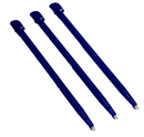 3 x Blue Touch Screen Stylus for Nintendo DSi XL Console