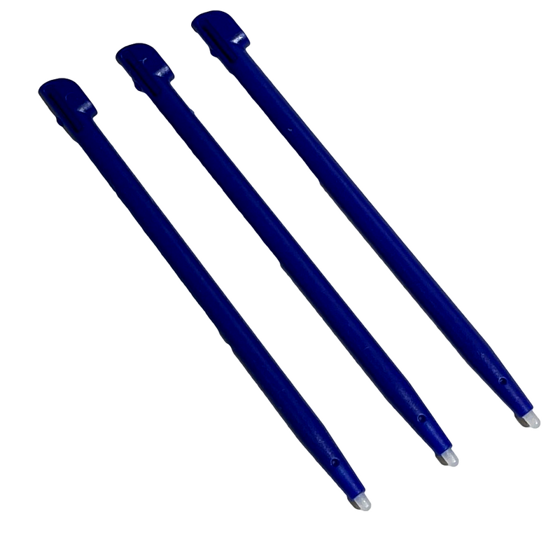 3 x Blue Touch Screen Stylus for Nintendo DSi XL Console
