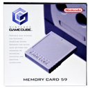 Genuine Memory Card For Nintendo GameCube 59 Blocks Official Boxed Aus/NZ - Games We Played