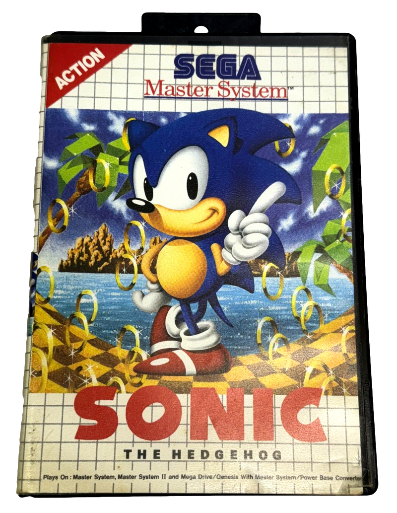 Sonic The Hedgehog Sega Master System *No Manual*