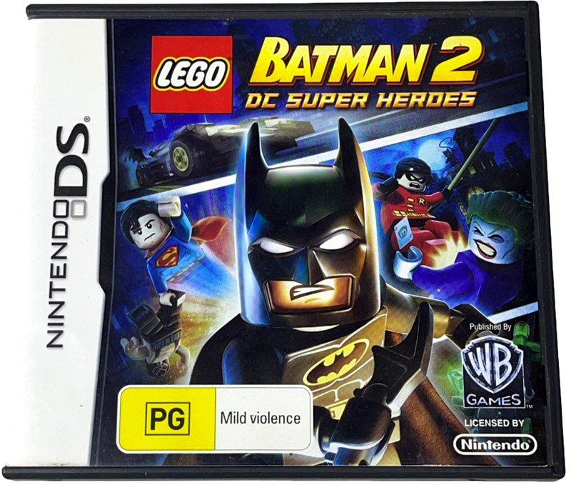 Lego Batman 2 DC Super Heroes Nintendo DS 2DS 3DS Game  *No Manual* (Pre-Owned)