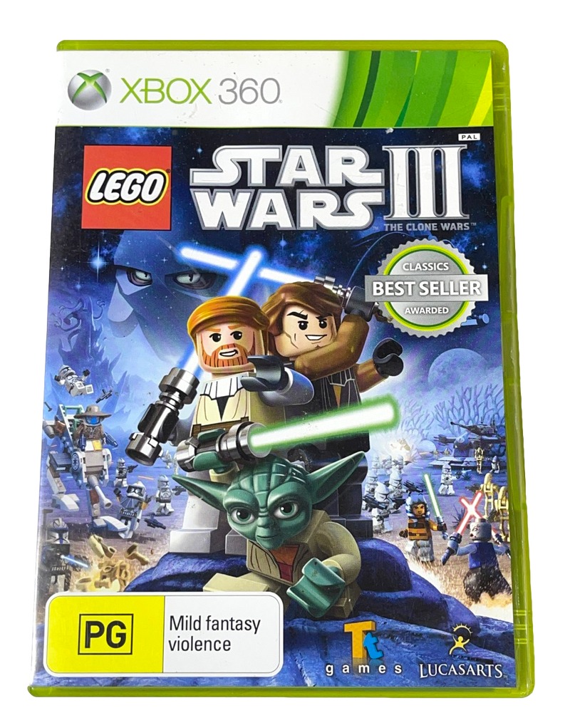 LEGO Star Wars III: The Clone Wars XBOX 360 PAL (Pre-Owned)