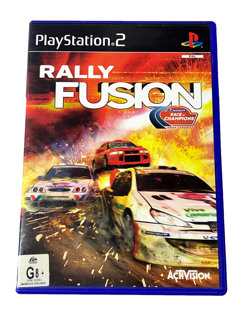 Rally Fusion Race of Champions PS2 PAL *Complete* (Preowned)