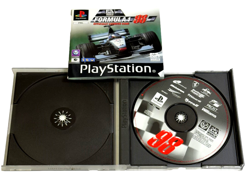 Formula 1 98 PS1 PS2 PS3 PAL *Complete* (Preowned)
