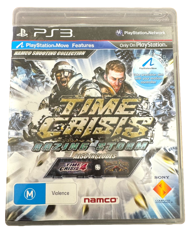 Time Crisis Razing Storm Sony PS3 (Preowned)