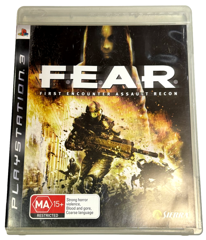 FEAR First Encounter Assault Recon  Sony PS3 (Preowned)