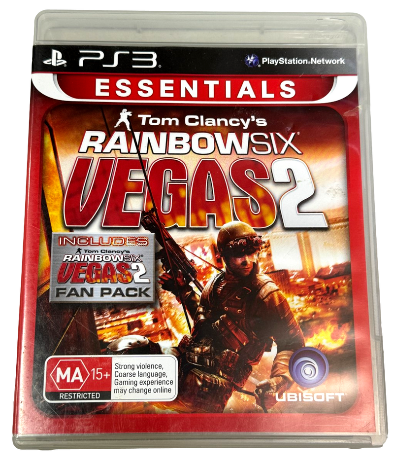 Tom Clancy's Rainbow Six Vegas 2 Sony PS3 (Essentials) (Preowned)