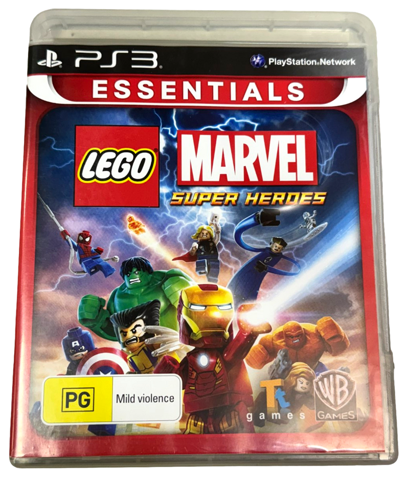 LEGO Marvel Super Heroes Sony PS3 (Essentials)  (Preowned)