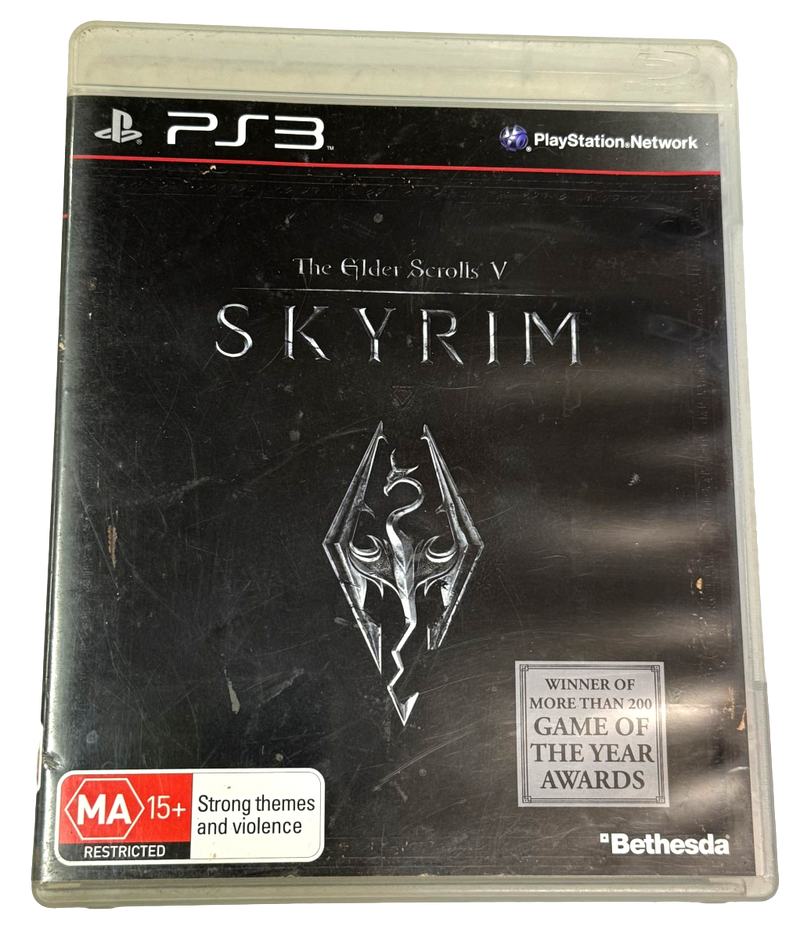 The Elder Scrolls V Skyrim PS3 PAL *Manual No Map* (Pre-Owned)