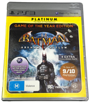 Batman: Arkham Asylum GOTY Edition Sony PS3 (Pre-Owned) - Games We Played