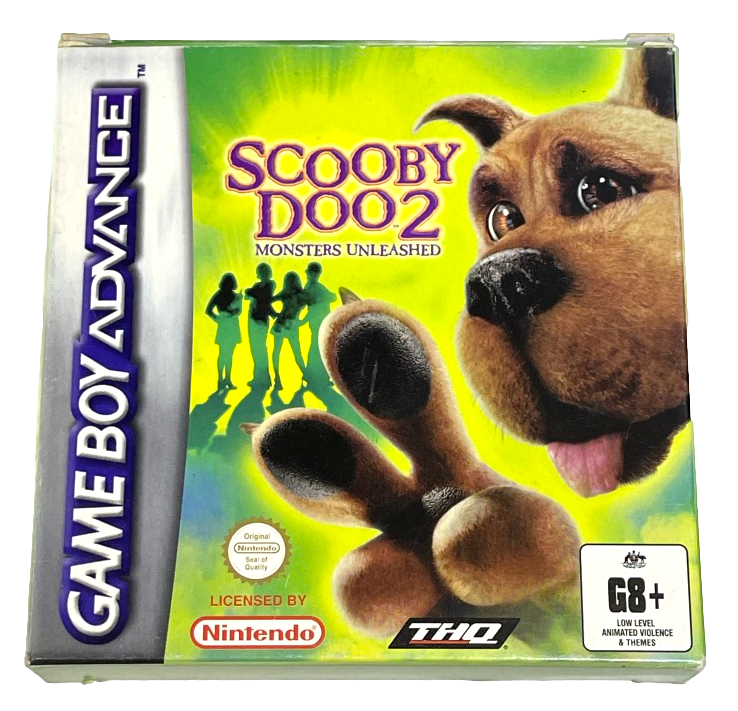 Scooby Doo 2 Monsters Unleashed Nintendo Gameboy Advance GBA Complete* Boxed (Preowned)