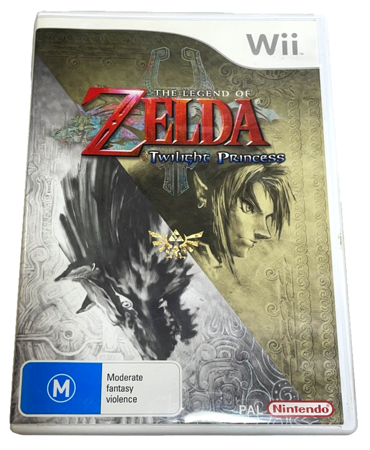 Legend of Zelda Twilight Princess Nintendo Wii PAL Complete* Wii U Compatible (Preowned)