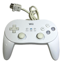 Genuine Nintendo Wii White Classic Controller Pro Remote SNES NES Mini (Pre-Owned)