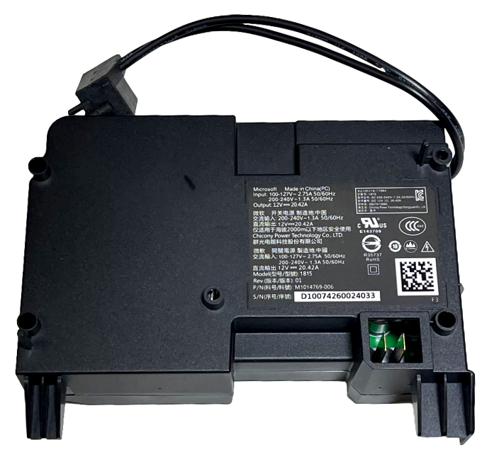 Microsoft Original Power Supply AC Adapter For Xbox One X (Scorpio) N15-120P1A