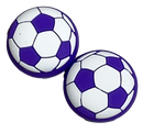 Thumb Grips x 2 For PS4 PS5 XBOXONE Xbox Series Toggle Cover Cap - Purple Soccer