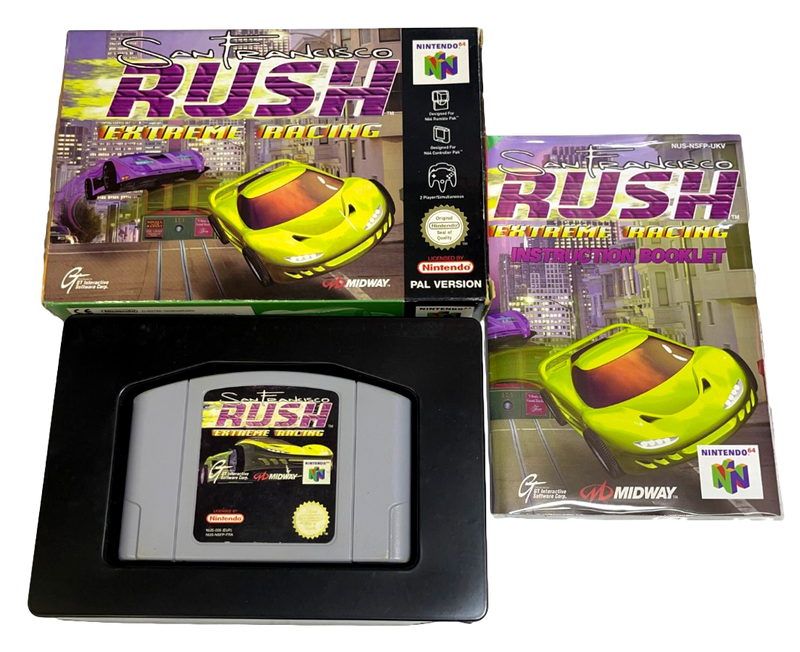 San Francisco Rush Extreme Racing Nintendo 64 N64 Boxed PAL *Complete* (Preowned)