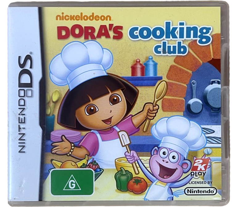 Dora's Cooking Club Nintendo DS 2DS 3DS Game *Complete* (Pre-Owned)