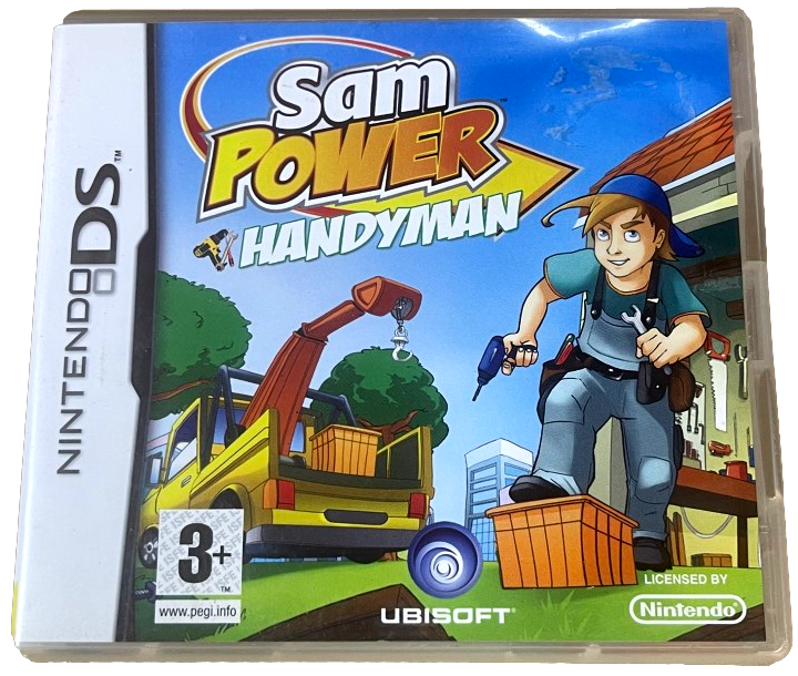 Sam Power Handyman DS 2DS 3DS Game *Complete* (Pre-Owned)