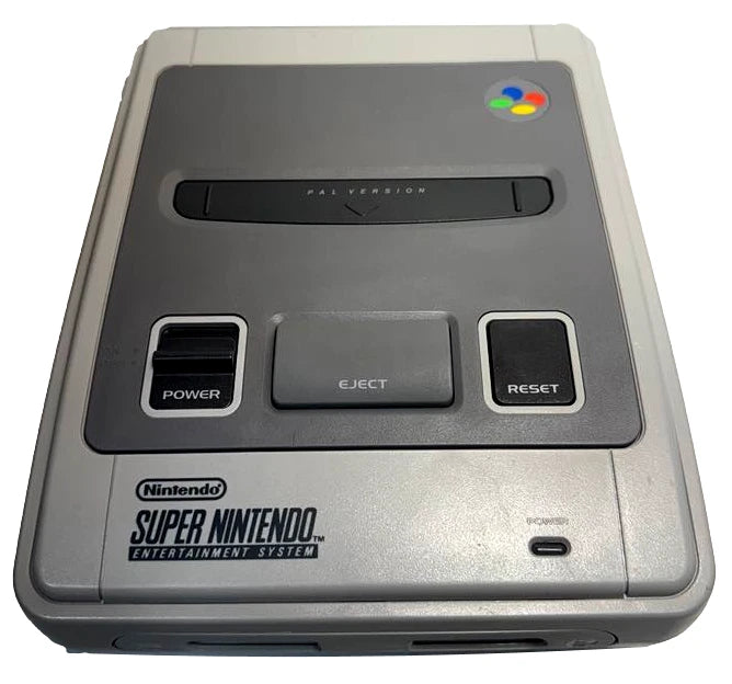 Super Nintendo Console + 1 Controller SNES PAL Fully Recapped 1 Chip Console (Preowned)