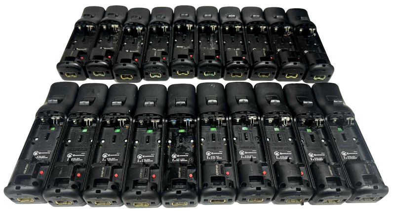 20 x Faulty Genuine Nintendo Wii Black Controllers Remote No Returns (Preowned)